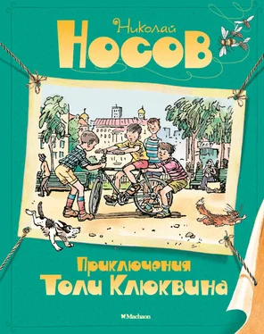 Николай Носов Приключения Толи Клюквина обложка книги