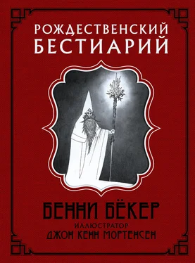 Бенни Бёкер Рождественский бестиарий обложка книги