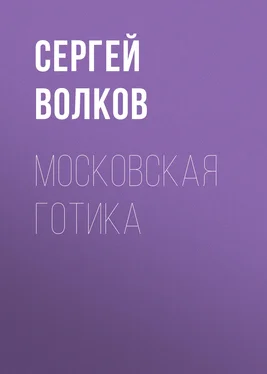 Сергей Волков Московская готика обложка книги