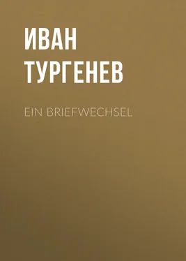 Iwan Turgenew Ein Briefwechsel обложка книги