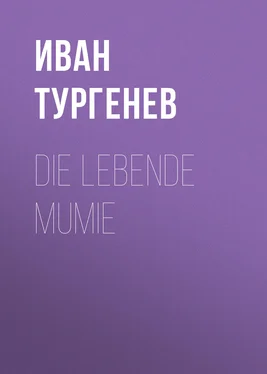 Iwan Turgenew Die lebende Mumie обложка книги