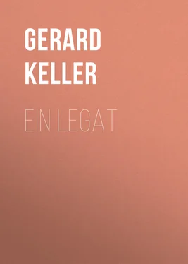 Gerard Keller Ein Legat обложка книги
