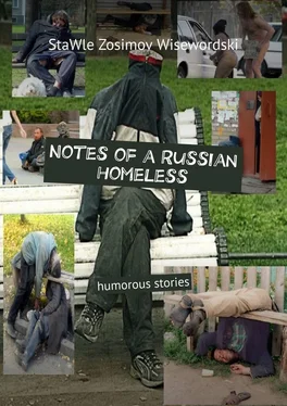 StaWle Zosimov Wisewordski Notes of a Russian homeless. Humorous stories обложка книги