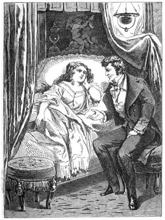 Gehüllt wie sie war in Betttücher von feinem Batist den Hals umgeben von - фото 2