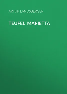 Artur Landsberger Teufel Marietta обложка книги