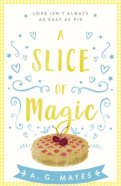 A. Mayes A Slice of Magic обложка книги