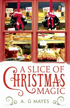 A. Mayes A Slice of Christmas Magic обложка книги