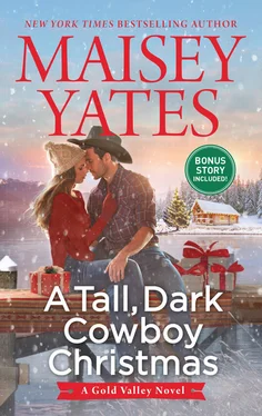 Maisey Yates A Tall, Dark Cowboy Christmas обложка книги