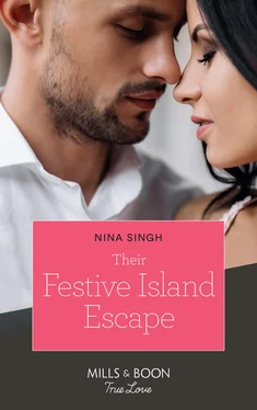 Nina Singh Their Festive Island Escape обложка книги