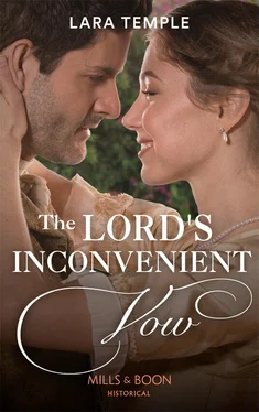 Lara Temple The Lord’s Inconvenient Vow обложка книги