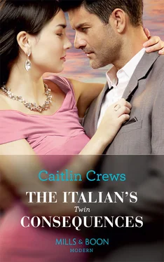 CAITLIN CREWS The Italian's Twin Consequences обложка книги