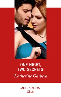 Katherine Garbera One Night, Two Secrets обложка книги