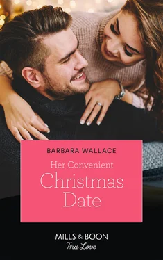 Barbara Wallace Her Convenient Christmas Date обложка книги