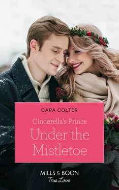 Cara Colter Cinderella's Prince Under The Mistletoe обложка книги