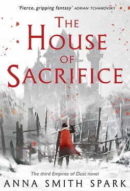 Anna Spark The House of Sacrifice обложка книги