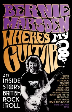 Bernie Marsden Where’s My Guitar?: An Inside Story of British Rock and Roll обложка книги