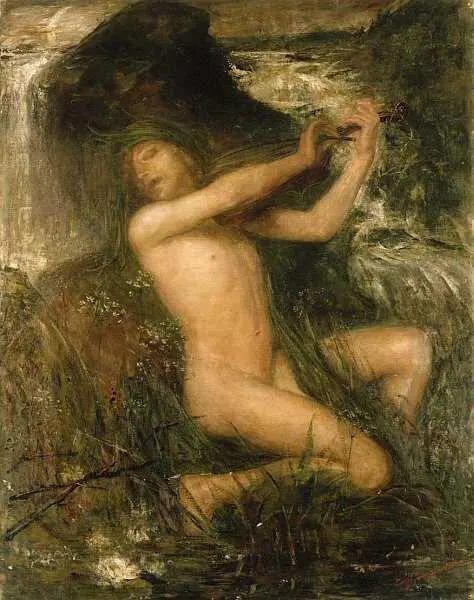 Эрнст Юсефсон 18511906 Водяной эльф 1882 Холст масло 144x114 В начале - фото 48