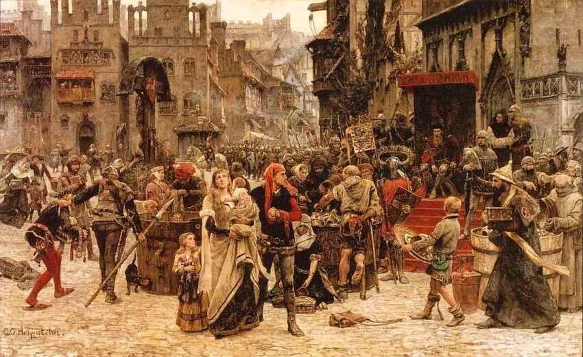 Карл Густаф Хеллквист 18511890 Вальдемар Аттердаг собирает дань с жителей - фото 49