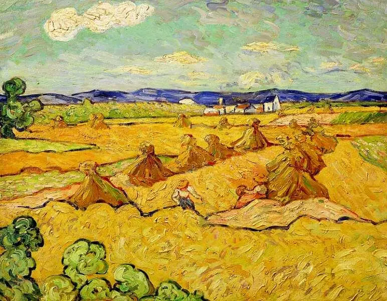 Винсент Ван Гог 18531890 Стога Без даты Холст масло 53x665 Винсент Ван - фото 54