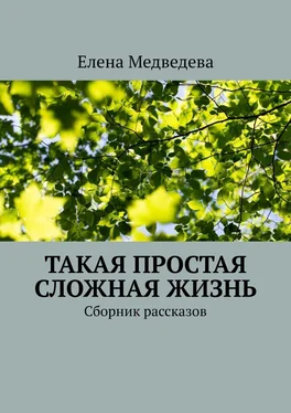 Елена Медведева Такая простая сложная жизнь. Сборник рассказов обложка книги