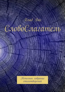 Влад Вас СловоСлагатель. Неполное собрание стихотворений обложка книги