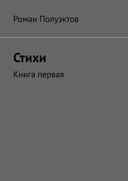 Роман Полуэктов Стихи. Книга первая обложка книги