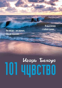 Игорь Белоус 101 чувство обложка книги