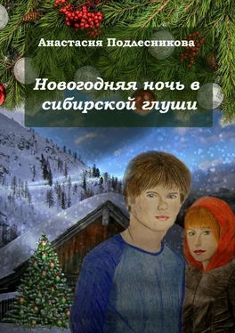 Анастасия Подлесникова Новогодняя ночь в сибирской глуши обложка книги