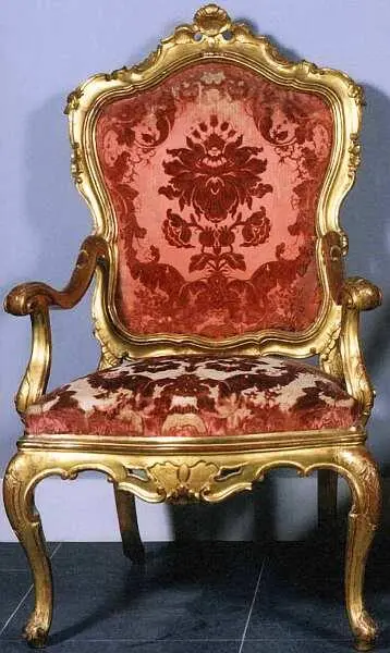 Неизвестный мастер Кресло 18001833 Оконная рама с резными ставнями из - фото 87