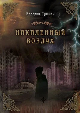 Валерий Пушной Накаленный воздух обложка книги