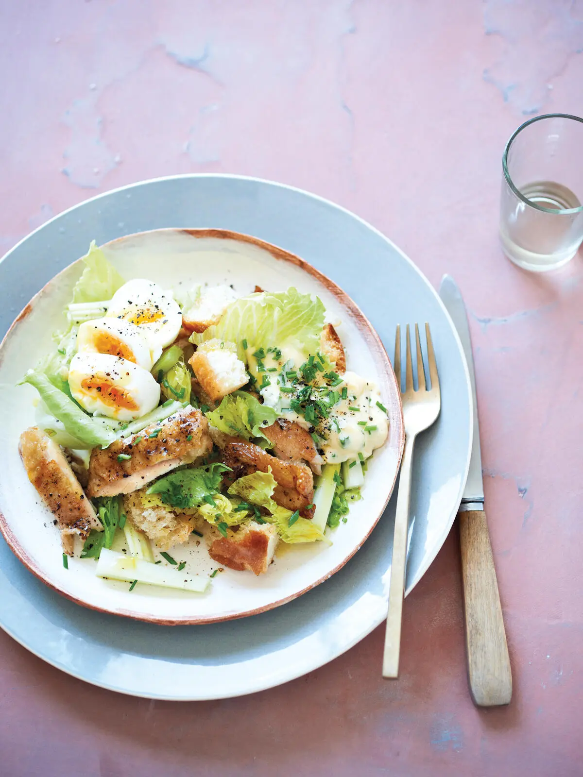 ROAST CHICKEN SALAD CHIVE MAYONNAISE Making your own mayo always tends to - фото 13