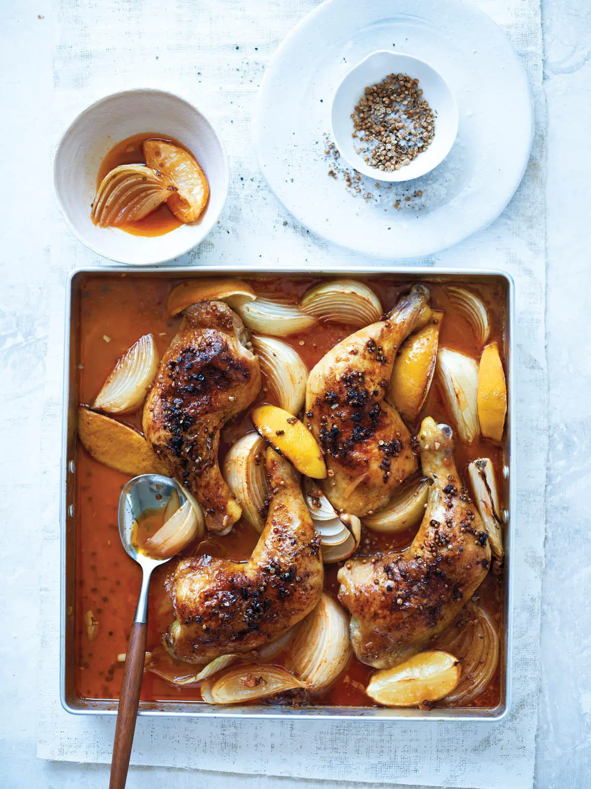 PAPRIKA AND CORIANDER ROASTED CHICKEN This roast chicken comes out of the oven - фото 14