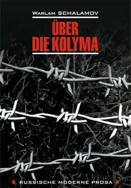 Warlam Schalamow Über die Kolyma / О Колыме. Книга для чтения на немецком языке обложка книги