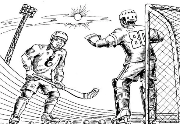 Mitya are you sure that you will be a goalkeeper Sure Thats a boy Now - фото 3