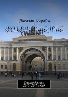 Николай Боровой Возвращение. Стихотворения 2016—2017 годов обложка книги