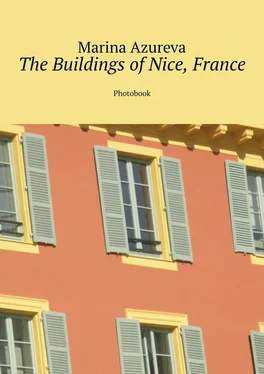 Marina Azureva The Buildings of Nice, France. Photobook обложка книги