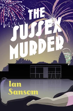 Ian Sansom Flaming Sussex обложка книги