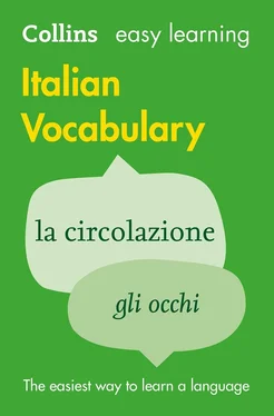 Collins Dictionaries Easy Learning Italian Vocabulary обложка книги