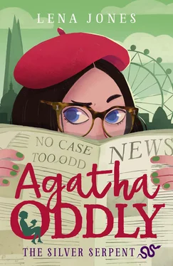 Lena Jones Agatha Oddly обложка книги