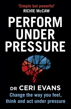 Ceri Evans Performance Under Pressure обложка книги
