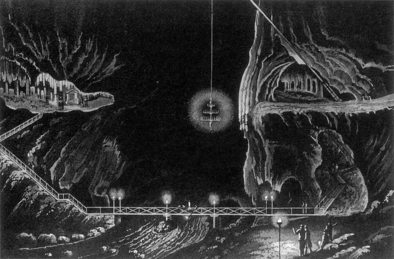 Fig 18 The old route across the underground river Pivka in the Great Hall of - фото 8
