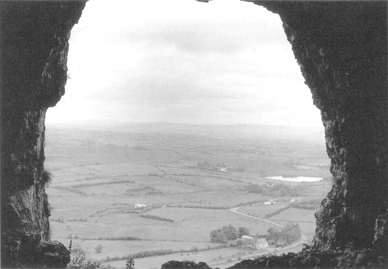 View from Keishcorran Cave Co Sligo where ancient frog bones were - фото 18