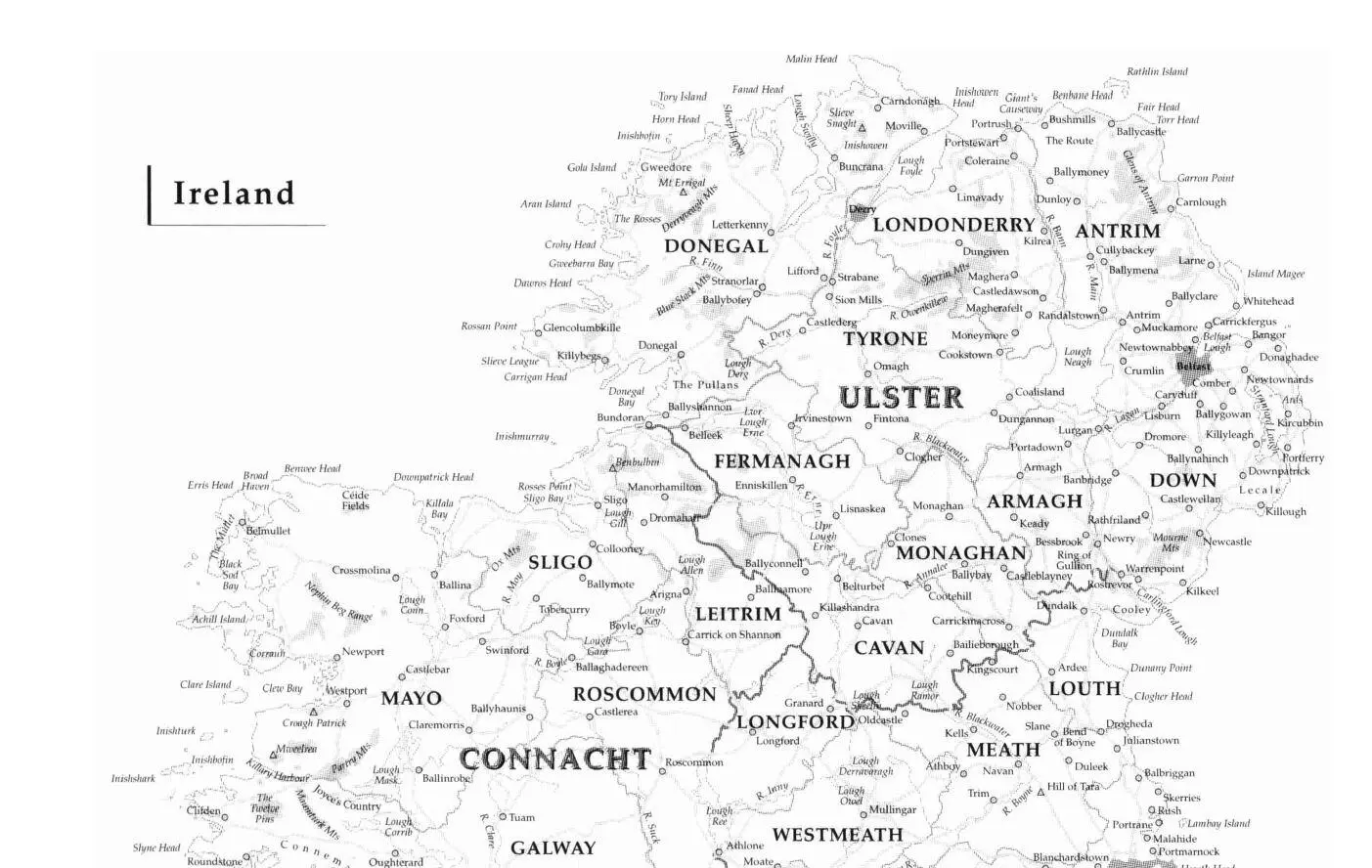 From FHA Aalen K Whelan M Stout eds 1997 Atlas of the Irish Rural - фото 2