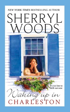 Sherryl Woods Waking Up In Charleston обложка книги