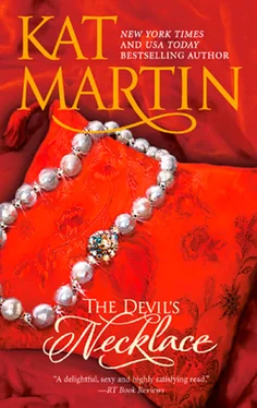 Kat Martin The Devil's Necklace обложка книги
