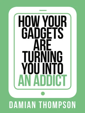 Damian Thompson How your gadgets are turning you in to an addict обложка книги