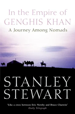 Stanley Stewart In the Empire of Genghis Khan: A Journey Among Nomads обложка книги