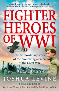 Joshua Levine Fighter Heroes of WWI: The untold story of the brave and daring pioneer airmen of the Great War обложка книги
