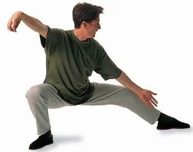 A cascade of cosmic energy sweeps through the body in the Squatting Single Whip - фото 3