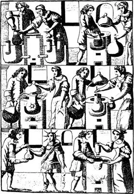 Various stages of the alchemical process including the appearance of the - фото 5